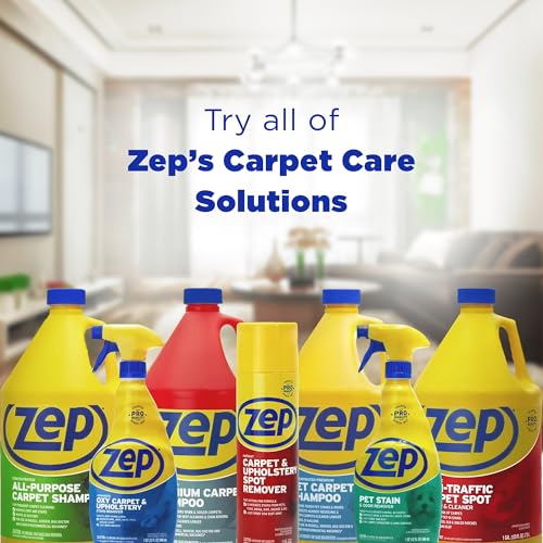 Zep High Traffic Carpet Cleaner - 1 Gallon (Case of 2)
