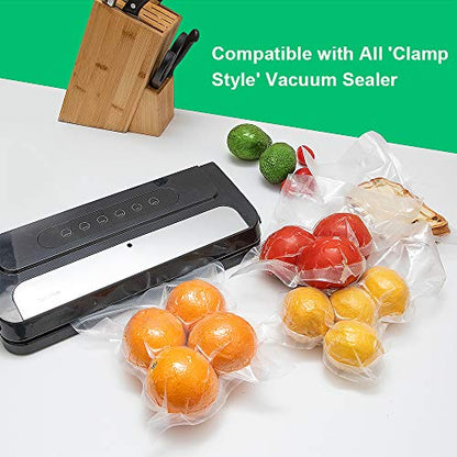 6Pack Vacuum Sealer Rolls with 8"&11"x20' 3 Rolls Each - size: 6=Pack 8"x20'(3Rolls)+ 11"x20' (3Rolls)