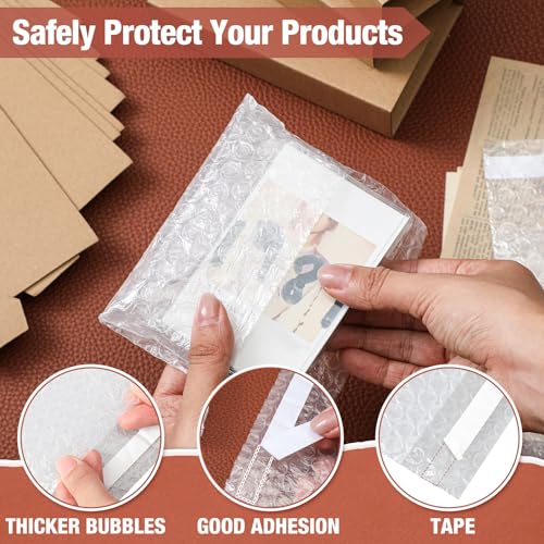 Marspark 50 Pack Small Shipping Boxes 5.51x3.27x1.38 Inches, Brown - color: Brown