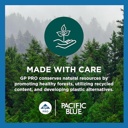 Pacific Blue Basic by Georgia-Pacific PRO Recycled Hardwound Paper Towel Rolls, Brown, 800 Feet Per Roll, 6 Rolls Per Case, 26301 - style: 6 Rolls