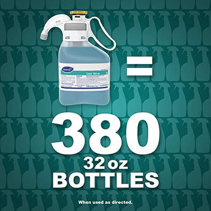 CREW Diversey 5019237 Non-Acid Bowl & Bathroom Disinfectant Cleaner Floral 47.3oz 2/Carton - size: 47.36 Fl Oz (Pack of 2)