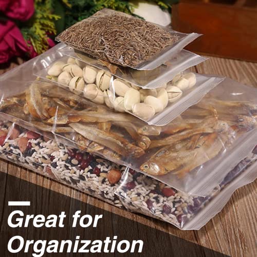360Pcs 3x5 inch Plastic Zip Bags, Clear, 2 Mil - size: 3x5 Inch (Pack of 360)