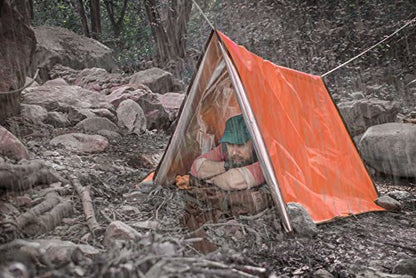 SE Survivor Series Extra Heavy-Duty Thermal Reflective Emergency Blanket - EB5982OR