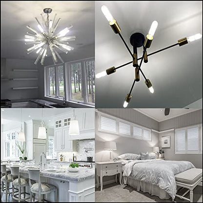 Dimmable T10 LED Edison Bulbs 8.9inch E26 Long Tubular Light Bulb 75 Watt - color: 8.9 Inch-4000k Neutral White-8w