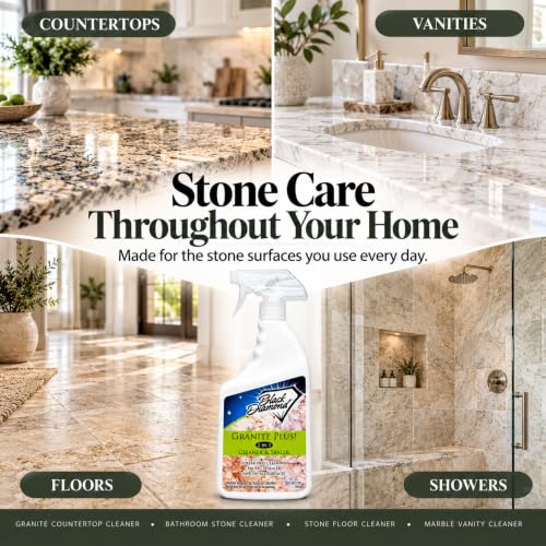 Granite Plus 2-in-1 Cleaner & Sealer for Granite & Quartz Counters, 32 oz - size: 32 Fl Oz (Pack of 1)