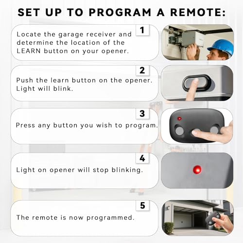 Garage Door Opener Remote for 318MHz Linear MegaCode MCT-3 DNT00089, 3 Button Remote Control Compatible with LDO33, LDO50, LSO50, LDCO800, LCO75 Operators with Visor Clip - style: MCT-3-1Pcs