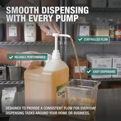5 Gallon Pump Dispenser - Bucket, Jug & Bottle, Shampoo, Detergent, 12 Pack - size: 12-Pack