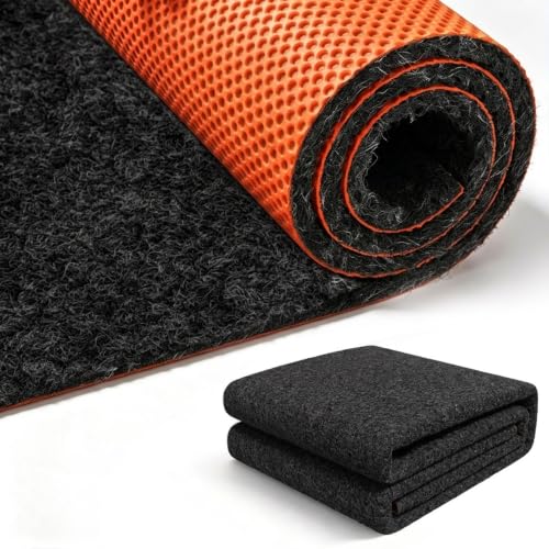 Oil Mat for Garage Driveway 72x60" 1/4" Thick Oil Drip Rubber Mat Under Car