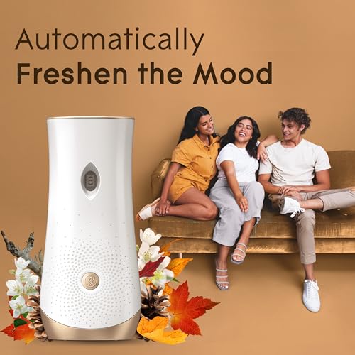 Glade Automatic Spray Refill, Air Freshener for Home and Bathroom, Cashmere Woods, 6.2 Oz, 3 Count