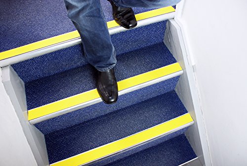 Heskins LLC Yellow Standard Safety Grip Anti Slip Tape (3" x 60ft) - size: 3" x 60ft