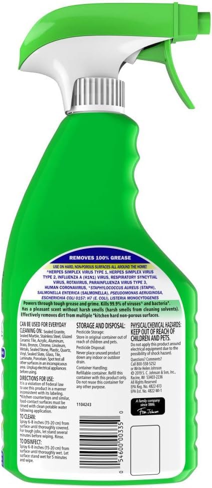 Fantastik All-Purpose Cleaner Trigger, Lemon Scent, 32 fl oz - size: 32 Fl Oz (Pack of 1), style: All Purpose Cleaner and Disinfectant