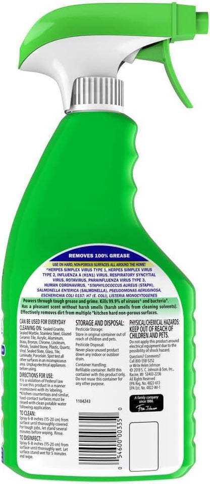 Fantastik All-Purpose Cleaner Trigger, Lemon Scent, 32 fl oz - size: 32 Fl Oz (Pack of 1), style: All Purpose Cleaner and Disinfectant