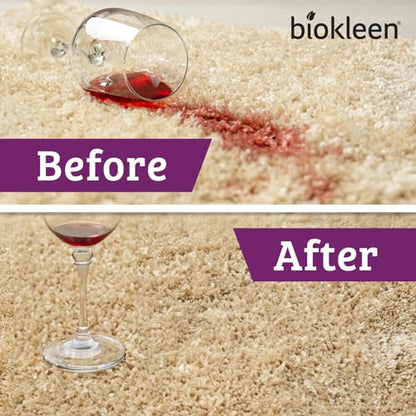 Biokleen Bac-Out Enzyme Cleaner Spray and Stain & Odor Remover for Pet Stains, Laundry, Diapers, Wine, Carpets, & More, Eco-Friendly, Non-Toxic, Lime Scent, 32 Ounces - size: (32 Fl Oz)