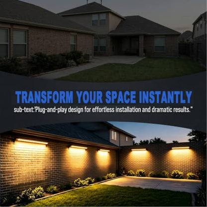 36W LED wall washer light | 4FT IP67 2700K warm white Outdoor light 1pack - color: 2700K Warm White-1pack
