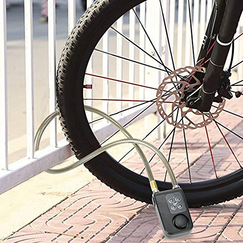Remote Control Alarm Lock with 115dB Anti-Theft Siren