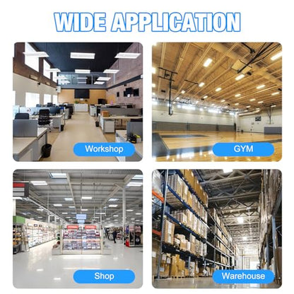 Ceiling Sensor PIR Occupancy Motion Detector for JC LGL or YXL LED Linear High Bay Light, 40FT Ceiling & 50FT Wall Mount Detection Diameter, Commercial Grade