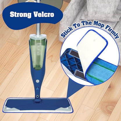 12 Pack 18 Inch Deep Cleaning Replacement Pads Compatible with Bona Family of Mops, Premium Microfiber Floor Mop for Hardwood Floors and Multi-Surface Floor Cleaner - style: Microfiber Deep Clean Pad