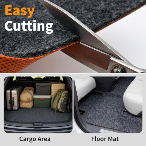 Oil Mat for Garage Driveway 72x60" 1/4" Thick Oil Drip Rubber Mat Under Car