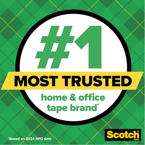 Scotch Magic Stainless Steel Dispenser with 2 Rolls Tape, 3/4 in x 600 in (19 mm x 15.2 m)