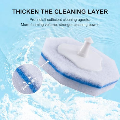 60pcs Upgraded Thick Toilet Bowl Wand Refills fits Clorox Wand - size: 1 Count (Pack of 60)