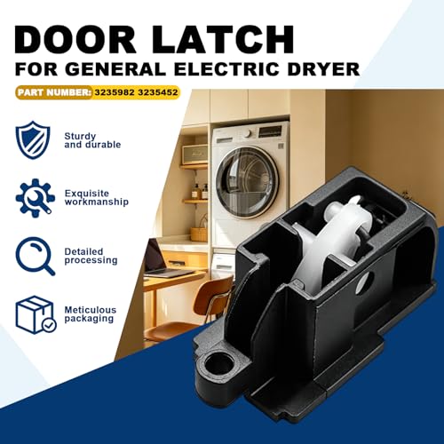 WE01X29738 Dryer Door Latch Catch Replacement Fit for GE Hotpoint Dryers