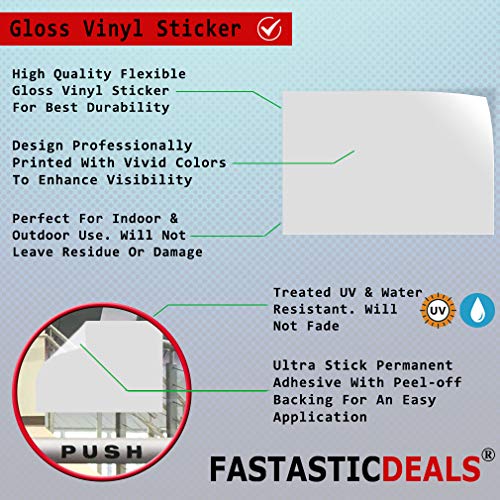 Decal Stickers Multiple Sizes Cheeseburgers Food Fair Promotion Business Industrial Vinyl Safety Sign Label Restaurant & Food 7x5Inches - size: 7x5inches