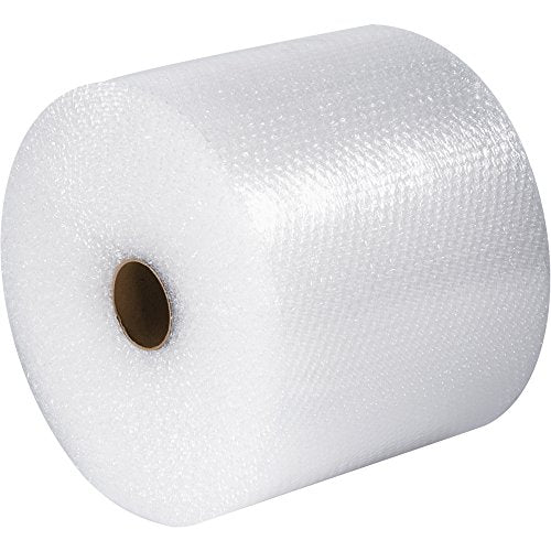BOX USA Bubble Cushioning Wrap, 48x300', 3/16" Bubble, 1-Roll