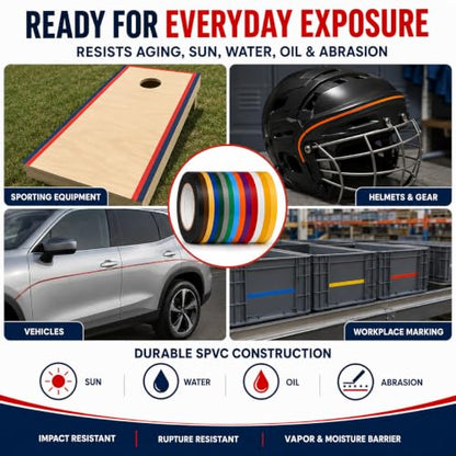 GGR Supplies CVT-536 Brown Vinyl Floor Marking Tape, 3 x 36 Yards - color: Brown, size: 3 in. x 36 yds.