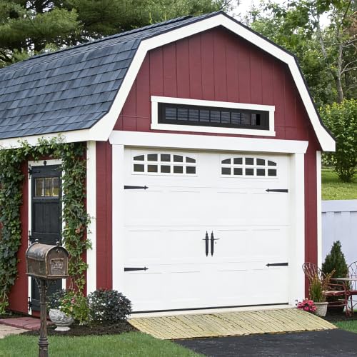 12" x 60" Vinyl Transom Window, Black - color: Black, size: 12" x 60"