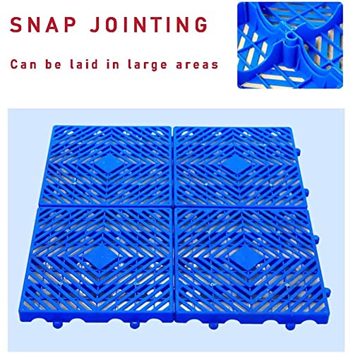 Plastic Pallet, Nestable Floor Pallets (2pcs,15.7x15.7x2in) - size: 2pcs-15.7x15.7x2in