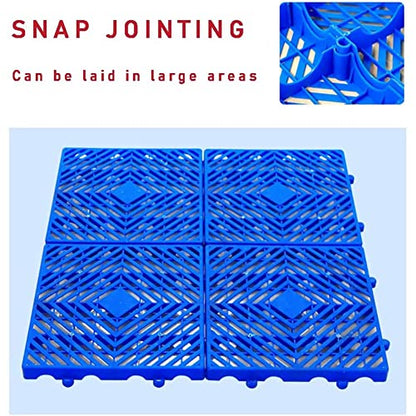 Plastic Pallet, Nestable Floor Pallets (2pcs,15.7x15.7x2in) - size: 2pcs-15.7x15.7x2in