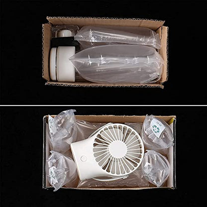 Miupoo Packaging Air Bags,Clear Plastic Inflatable Air Packaging Protector Bag with Free Pump Cushion,Air Inflatable Cushion Blocking Packaging Bag,4x6 Inches,50 Pieces - size: 4x6 Inches