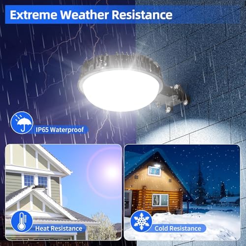 150W LED Barn Light 22500LM with Dusk to Dawn Photocell, 5000K Daylight Yard Area Light, IP65 Waterproof, AC100-277V for Security/Farmhouse/Garage - color: 150 Watt-5000K