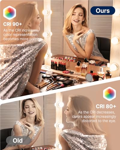 FLSNT A19 LED Bulbs, 7W 60W Equivalent Dimmable 2700K CRI90 E26 Base 8 Pack - color: Frosted 60w 2700k Soft White, size: 8 Count (Pack of 1)