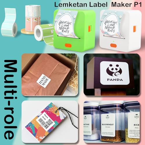 40mm x 40mm Thermal Labels Compatible for Supvan T50M Pro, Phomemo M110, Label Maker Tape Refill, Weatherproof & Tear-Resistant Thermal Stickers (660Pcs) - size: 40mm x 40mm, 1.57''x1.57''