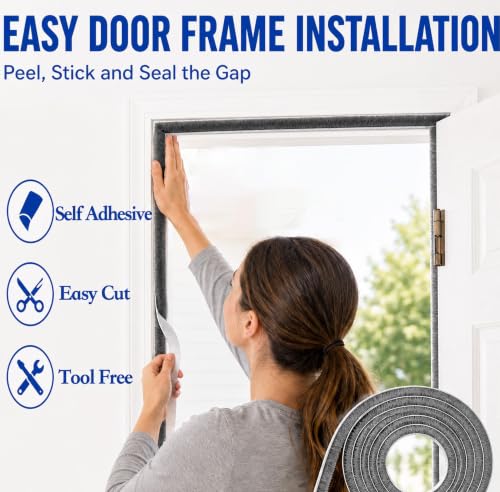 ZOMPAGO Brush Weather Stripping Door Window Seal, 0.9 x 0.4 x 66 FT - size: 2 Packs, 0.9 x 0.4 x 32.8 FT
