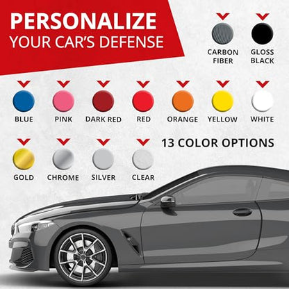 All-Fit Automotive Car Door Edge Protector Made in the USA (10 Ft - Black) - color: Black