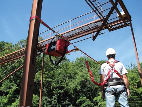 3M Protecta Temporary Horizontal Lifeline System No Anchors, Web, 60 ft - style: System W/ Bag
