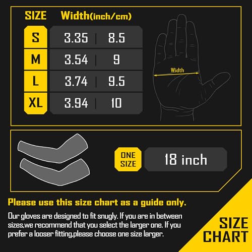 COOLJOB A5 Cut Resistant Touchscreen Work Gloves and Adjustable Arm Sleeves, No Glass Fiber&Steel, Construction, Gardening - size: X-Large