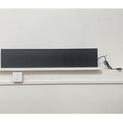Programmable LED Sign 39"x8", WiFi Control Scrolling Message Board P10 Full Color, Electronic Sign for Business Store Restaurant Window Advertising, Custom Text