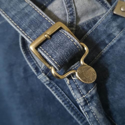 1.5"X0.4" Inner Oval Dimension with 0.45" Circular Hole Dia Triangle Ring Buckle for Strap - color: Bronze