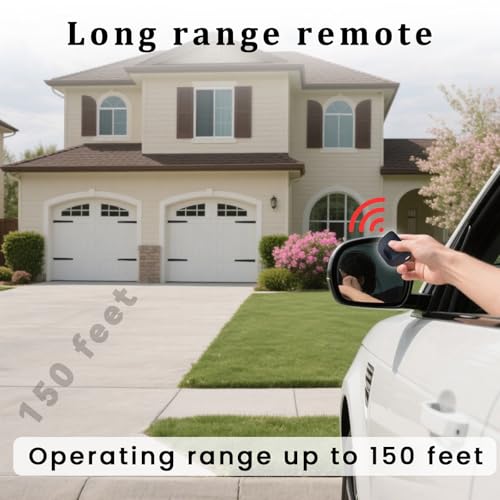 3 Pcs Garage Door Opener Remote Compatible with Linear Multicode 300MHz 10 Dip Switch Replacement for 3089 3060 3070 MCS308911 MCS306010 MCS3070 Garage Opener Remote Control with Keychain - style: Multicode-3089-3Pcs