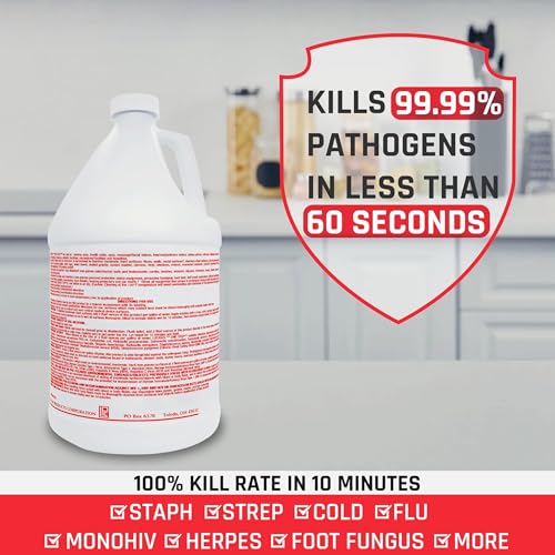 Lucasol One Step Hospital Grade Disinfectant with Spray Bottle - style: 1 Gallon+Spray Bottle