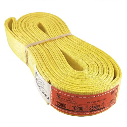 DD Sling 2" x 8' Nylon Endless Lifting Sling – USA Made - size: 2"x8'