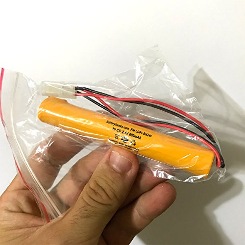 211003-2 2110032 OSA017AA 2.4v 600mAh Ni-CD Battery Pack Replacement for Exit Sign Emergency Light