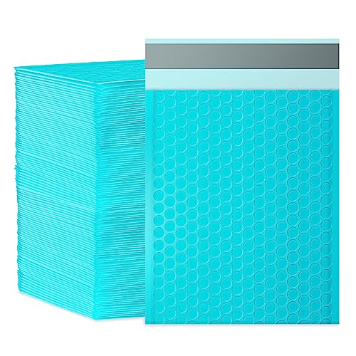 packbabol Bubble Mailers, 6x9 Inch Padded Bubble Mailers Pack of 100 Bubble Envelopes Opaque Self Seal Adhesive Waterproof Bags for Shipping and Packaging (Teal, 6x9-100) - color: teal, size: 6x9-100Pc