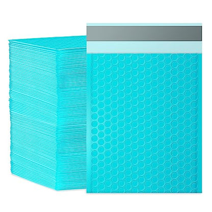packbabol Bubble Mailers, 6x9 Inch Padded Bubble Mailers Pack of 100 Bubble Envelopes Opaque Self Seal Adhesive Waterproof Bags for Shipping and Packaging (Teal, 6x9-100) - color: teal, size: 6x9-100Pc