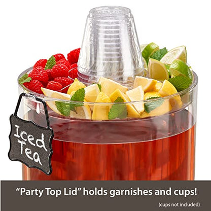 Buddeez Durable 2 Gallon Beverage Dispenser with Stand