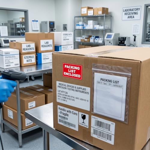 Packing List Enclosed Stickers 500 Pcs 2 x 3 Inch Shipping Labels
