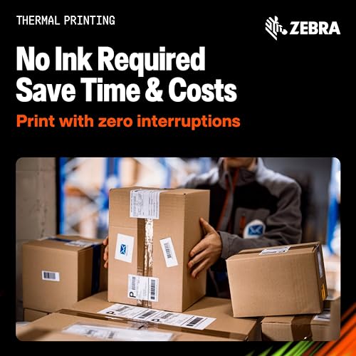 Zebra ZD421 Thermal Shipping Label Printer | 4x6 | No Ink Required - color: Retail, Logistics (203 DPI)